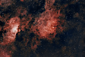Eagle Nebula and NGC 6604